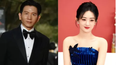 赵丽颖赵德胤同框