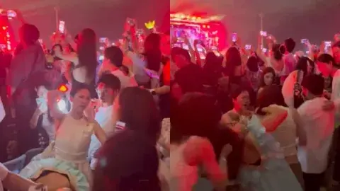 权志龙演唱会变练武场
