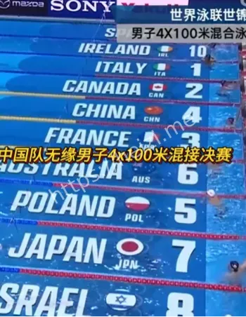 中国游泳队