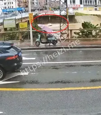 女司机驾车坠河身亡