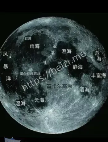 数万年月球地图