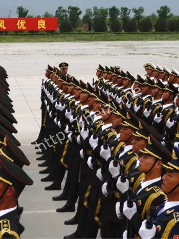 阅兵训练高清大图