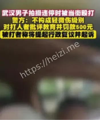 男子拍违停被殴打