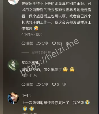 娱乐圈悲剧