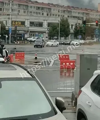 车辆下沉