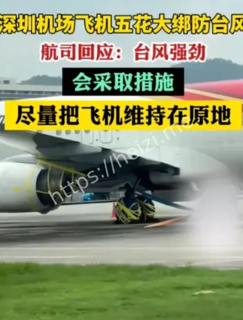 深圳机场防台系留解析