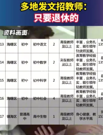 银龄讲学计划7000名解读