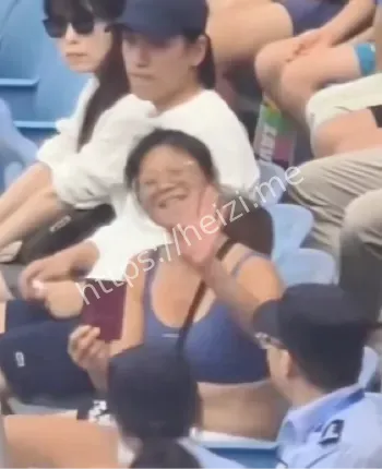 上海网球大师赛女球迷酒后闹场