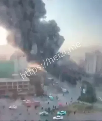 无人机袭击民居居民目击