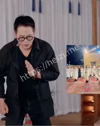 洪金宝膝盖手术扔轮椅