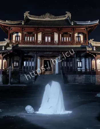 千年古刹夜