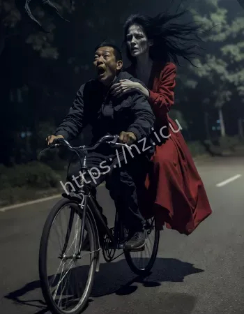 深夜骑车