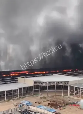 试验报废车辆车库着火