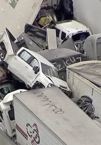 英国北爱尔兰连发车祸