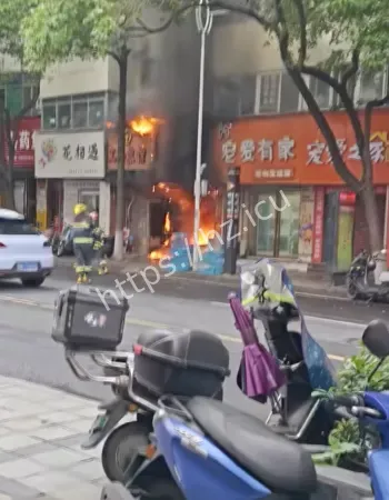 电动车电池爆炸
