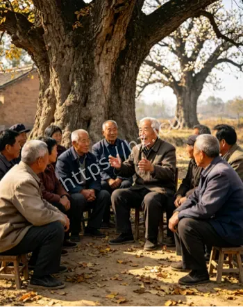 采药村民目击深山灵树