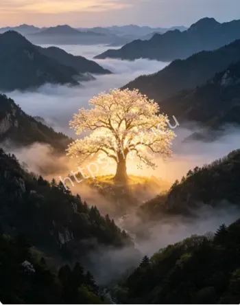 玉兰花瓣无风浮空异象